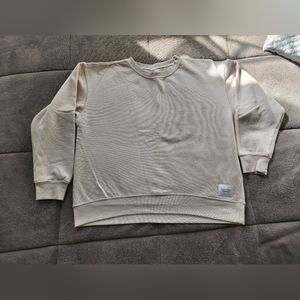 Calvin Klein Performance Ladies Sweatshirt Cream Size Large